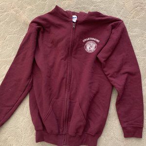Swarthmore Logo Zip-Up Jacket